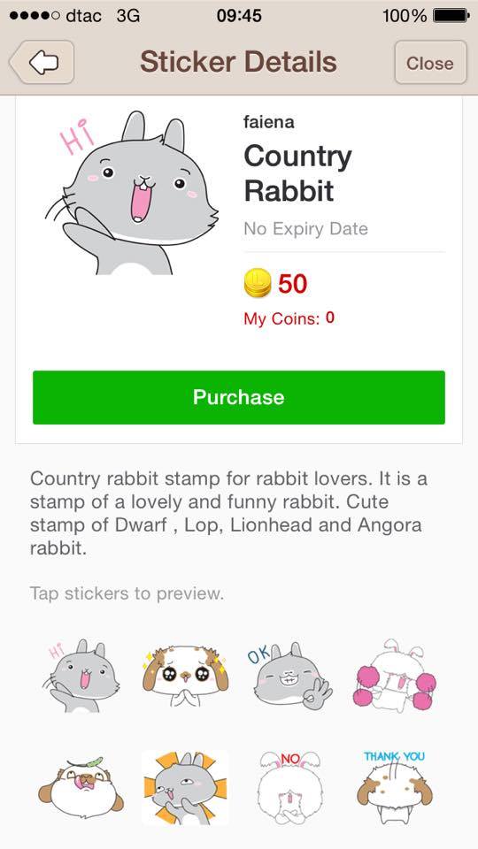 KB Rabbit - พี่น้องกระต่าย .. สติ๊กเกอร์น่ารักมากมายจ้า..จัดไป