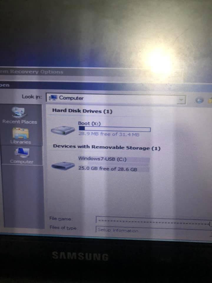 Samsung FDD not working as boot disk or in Windows XP