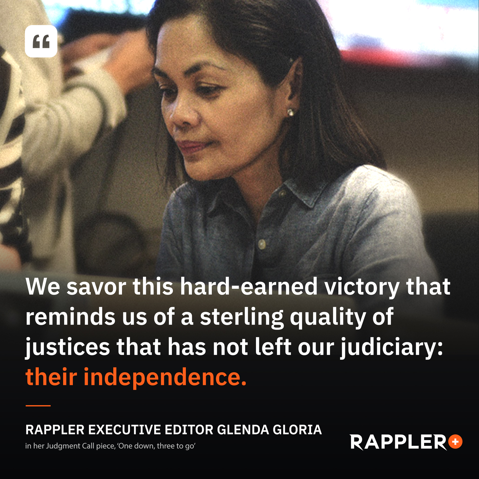 Rappler - The Rappler newsroom erupted in cheers when we...