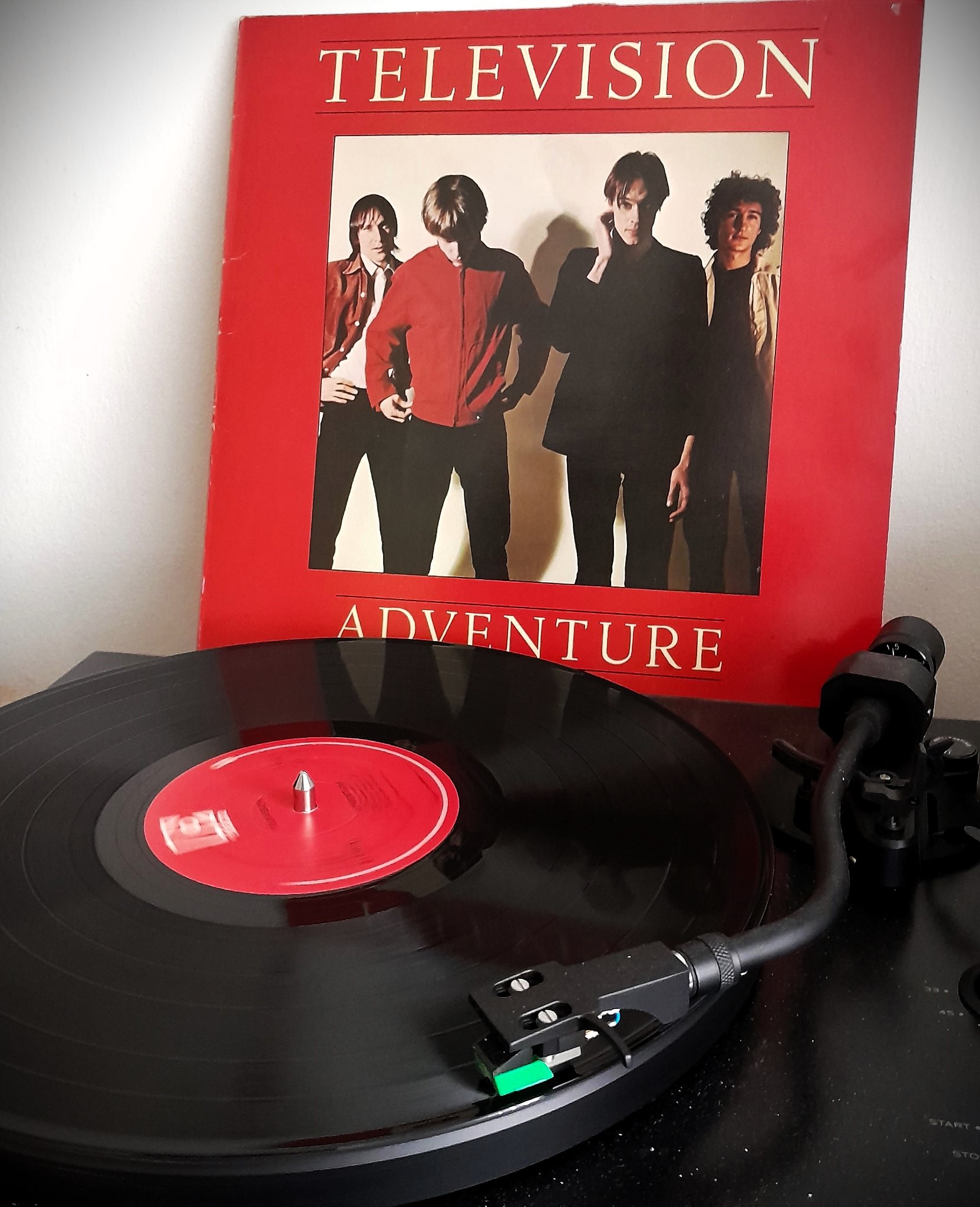 TELEVISION “ADVENTURE” LP I never understood why this album got