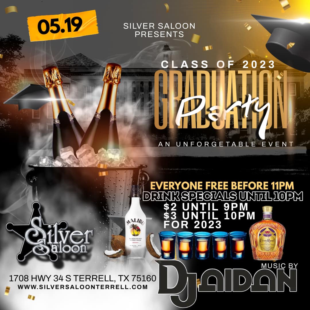Silver Saloon - 🎉🎉THIS WEEKEND🎉🎉 Friday Night- Graduation... | Facebook