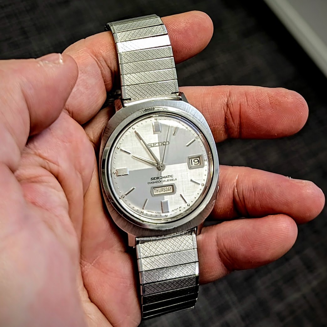 Seiko 6206-8130 “Seikomatic Diashock 26 jewels