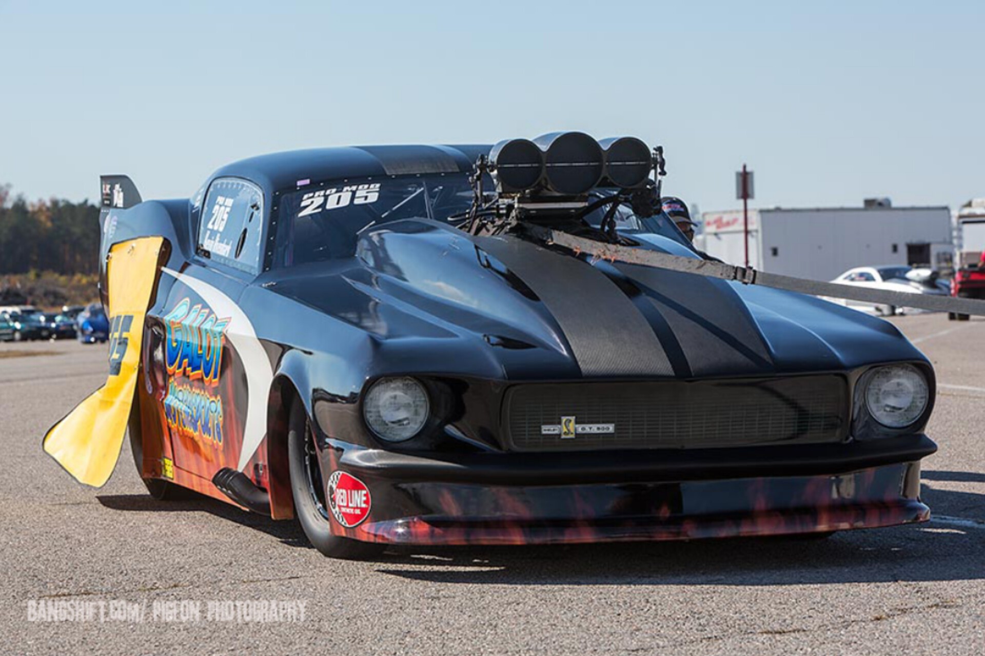 Drag - Kevin Rivenbark's GALOT Motorsports Mustang at Virginia ...