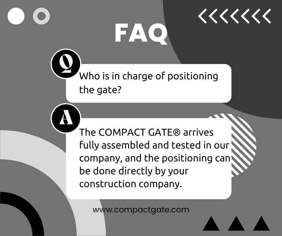 Compact Gate - 🇬🇧 How does the installation of the Compact... | Facebook