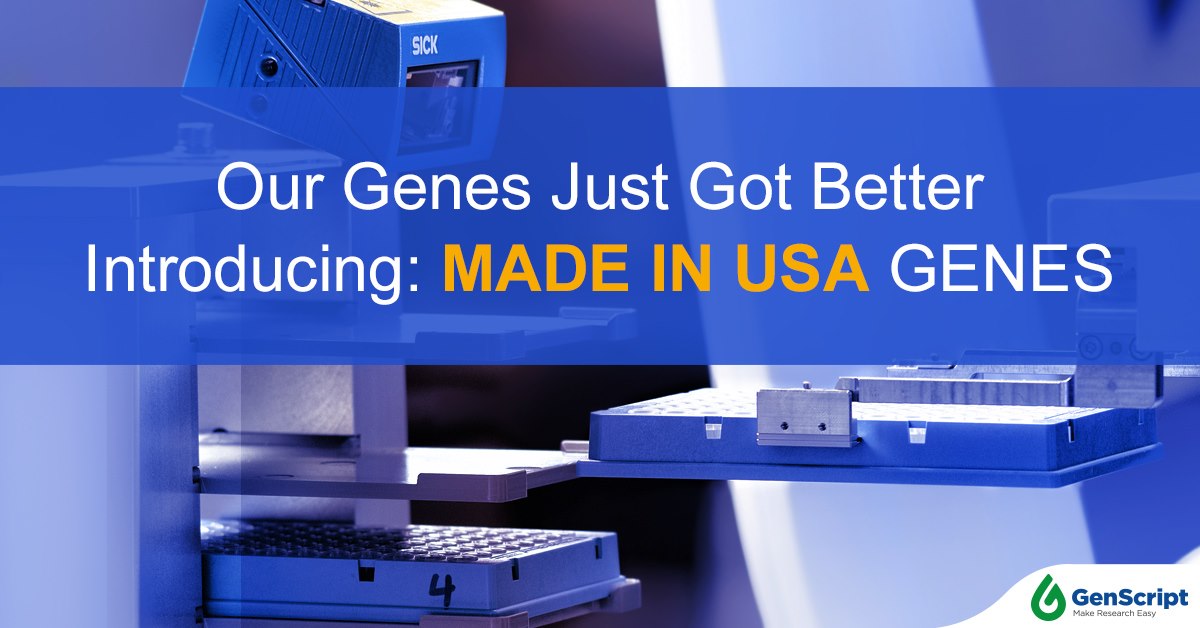 GenScript - The wait is finally over! Introducing our...