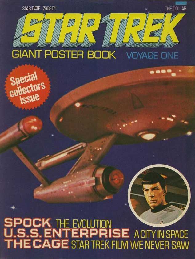 コレクション Star Trek Giant Poster Book Voyage One Vintage Star Trek Giant Poster Book Voyage One is a blue special