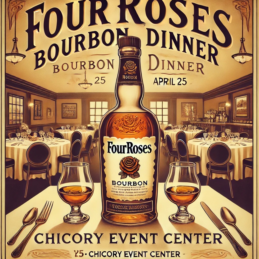 Four Roses Bourbon Dinner and Tasting