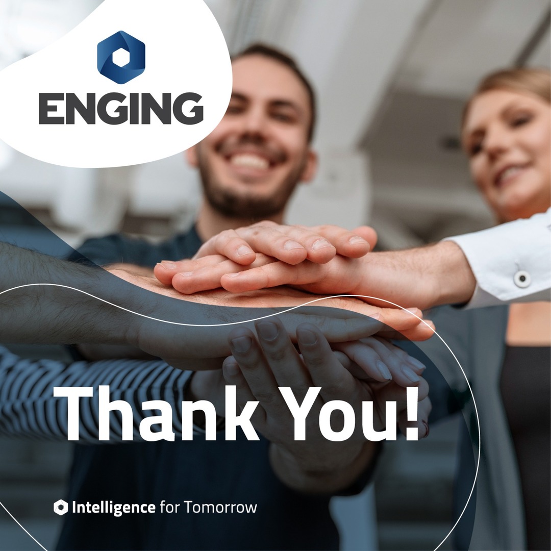 Enging - Today we have to say thank you! Thank you to our entire team ...