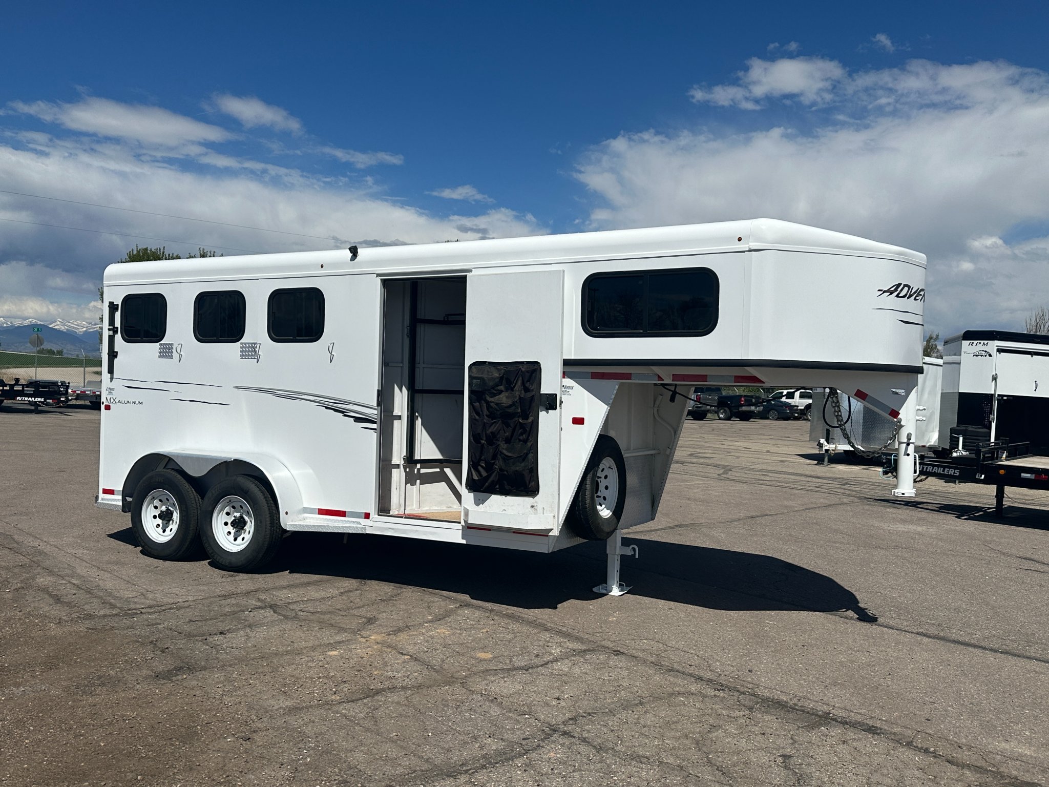 2016 Trails West 3 Horse MX Adventure Used /Rear Load Ramp - Trailers ...