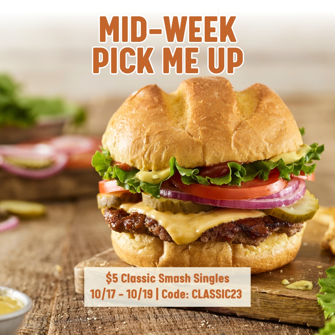 Smashburger - 🍔 Need a weekday pick-me-up? We've got you...