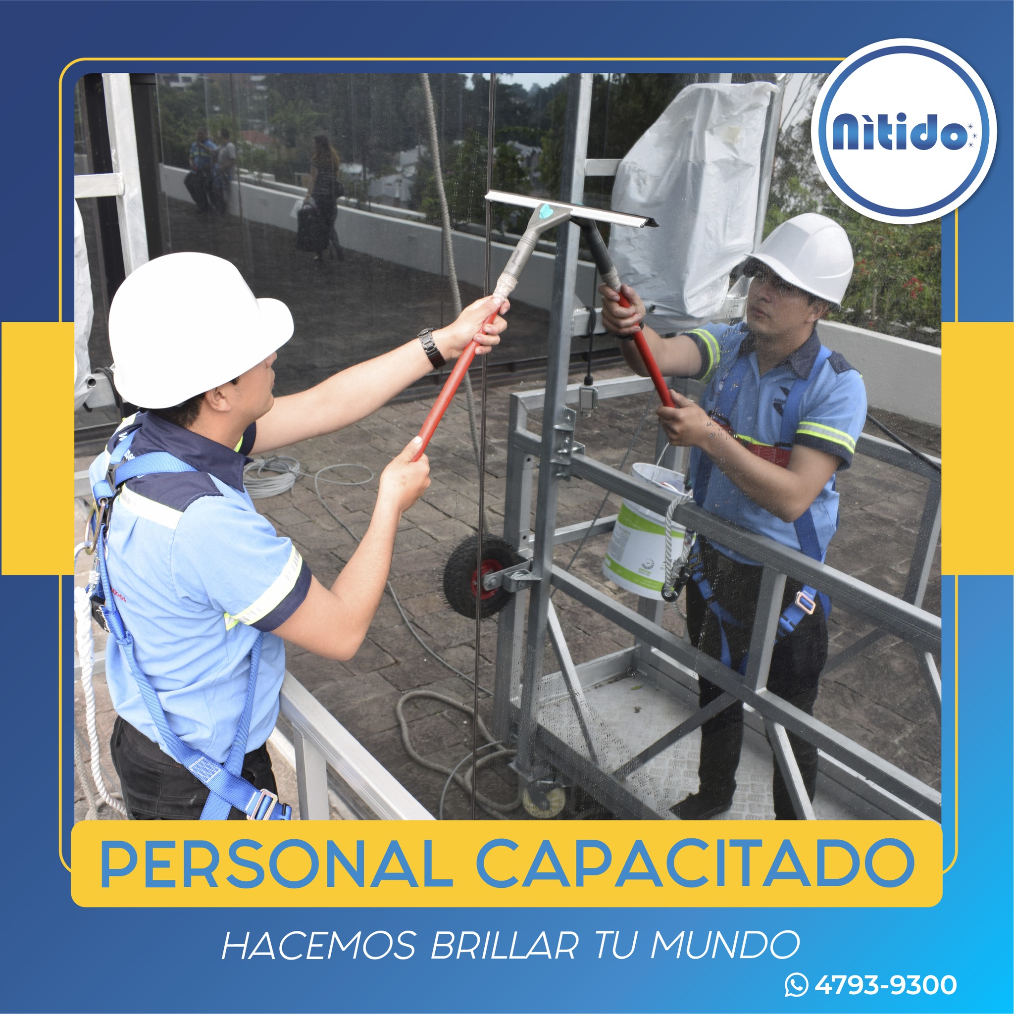 Nítido - ¡El equipo perfecto! 👷‍♂️ Nuestro personal...