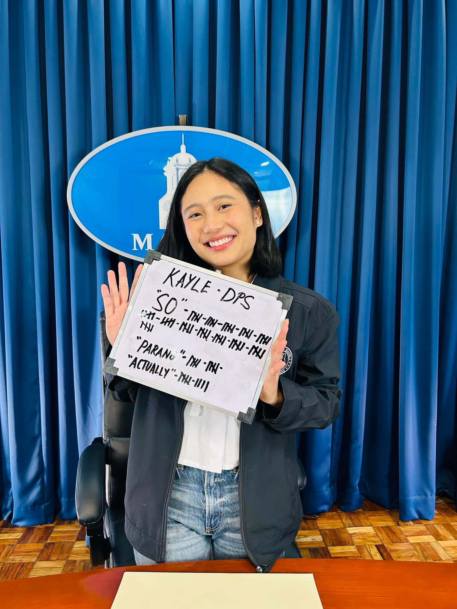 Thank you to Ms. Kayle... - Manila Public Information Office