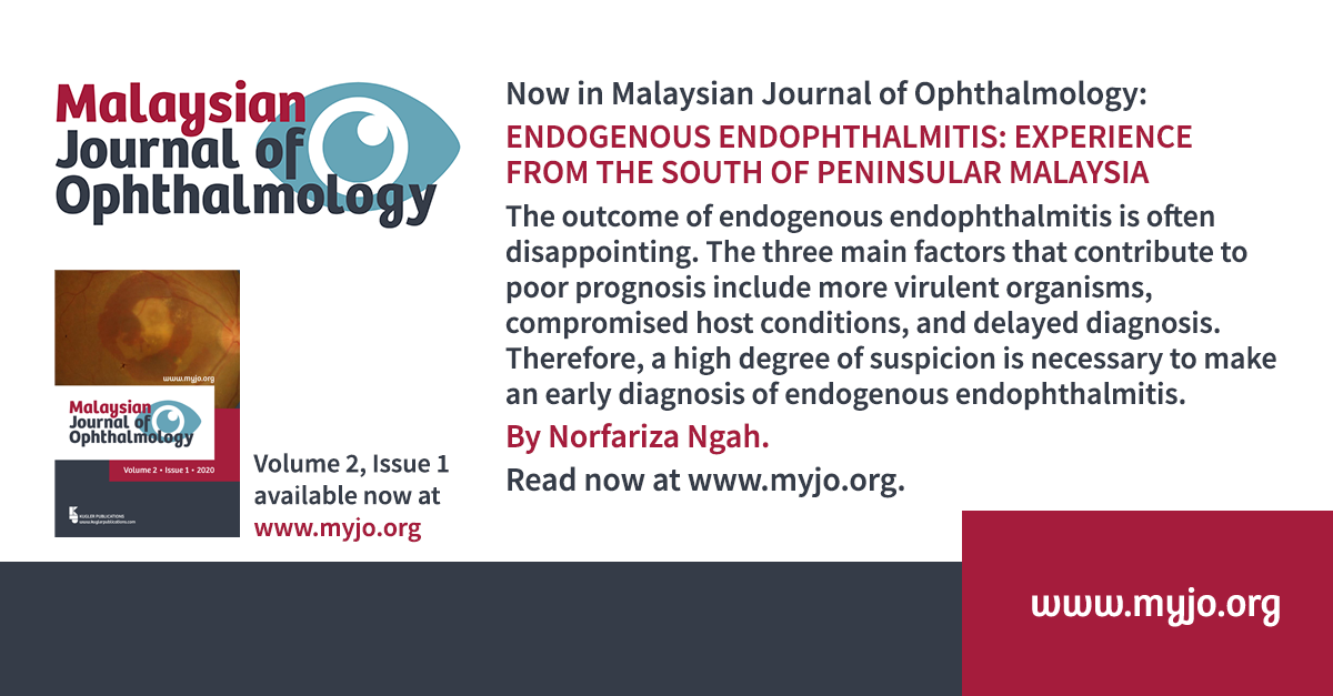 Malaysian Journal Of Ophthalmology Posts Facebook