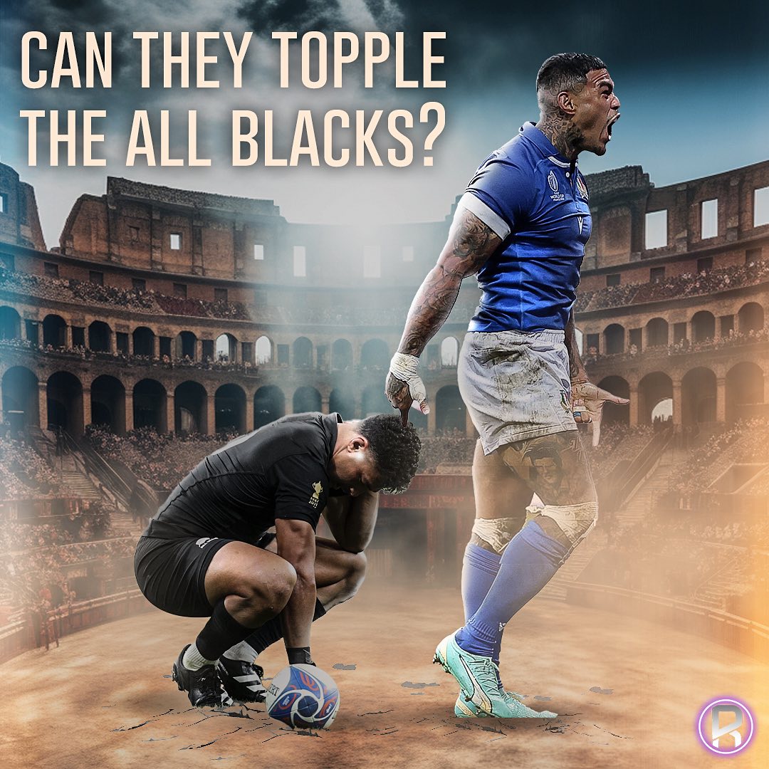 Italy's @rugbyworldcup Shirt features the Italian flag on the