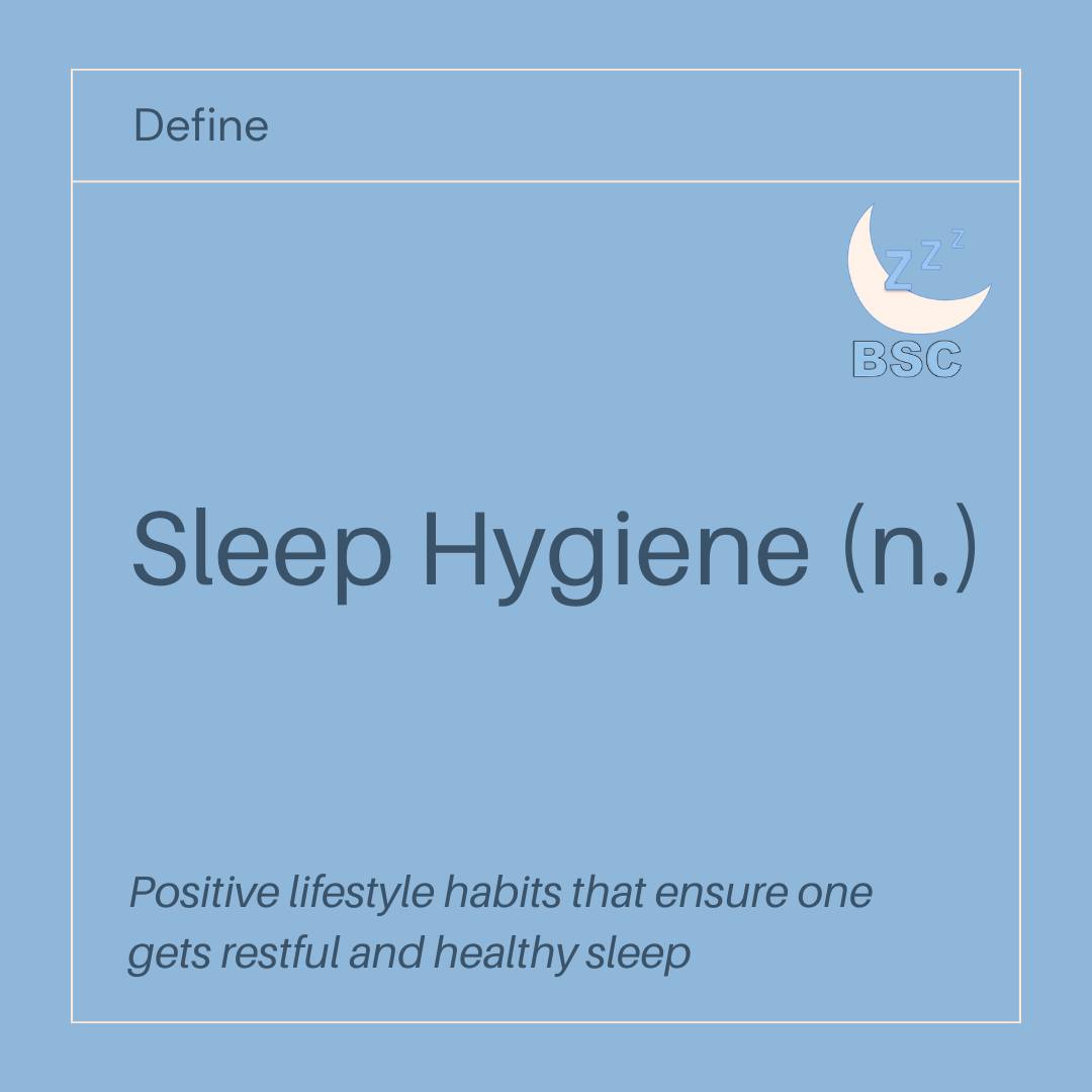 Belleville - 🛏️ Sleep hygiene = healthy habits for better sleep. Simple ...