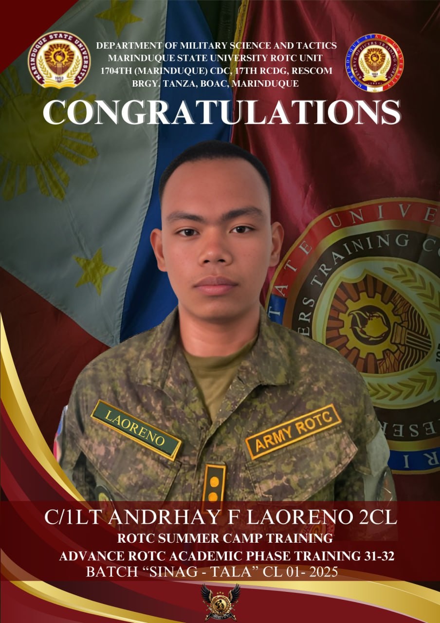 Marinduque State... - Marinduque State University ROTC Unit