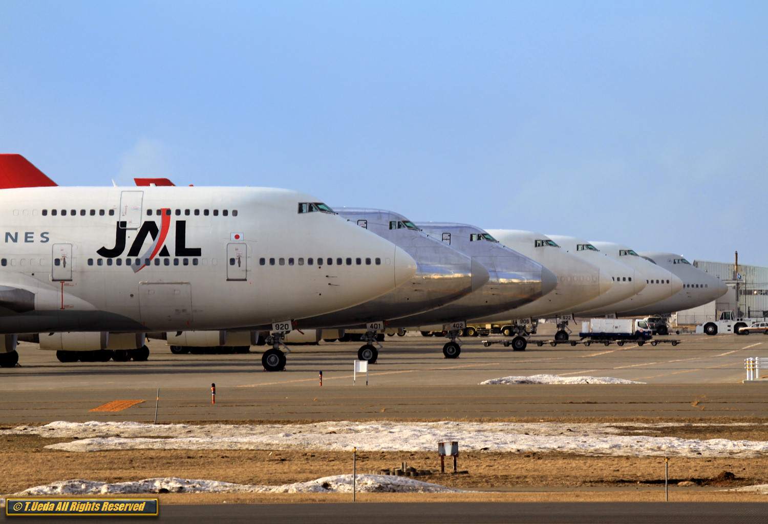 Boeing 747 spotted at New Chitose Airport in 2009