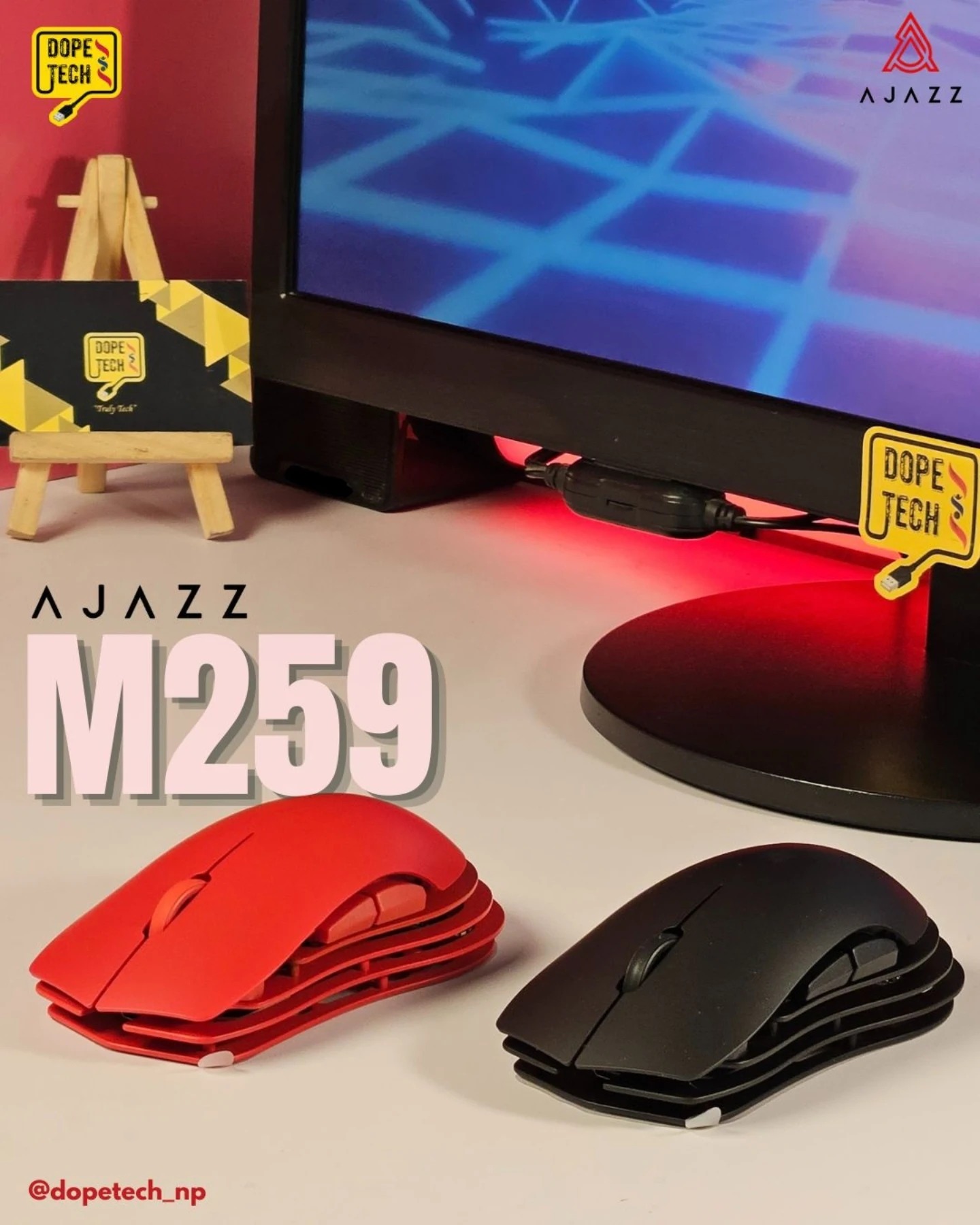 DopeTech Nepal - AJAZZ M259 : Layers of Style, Levels of...