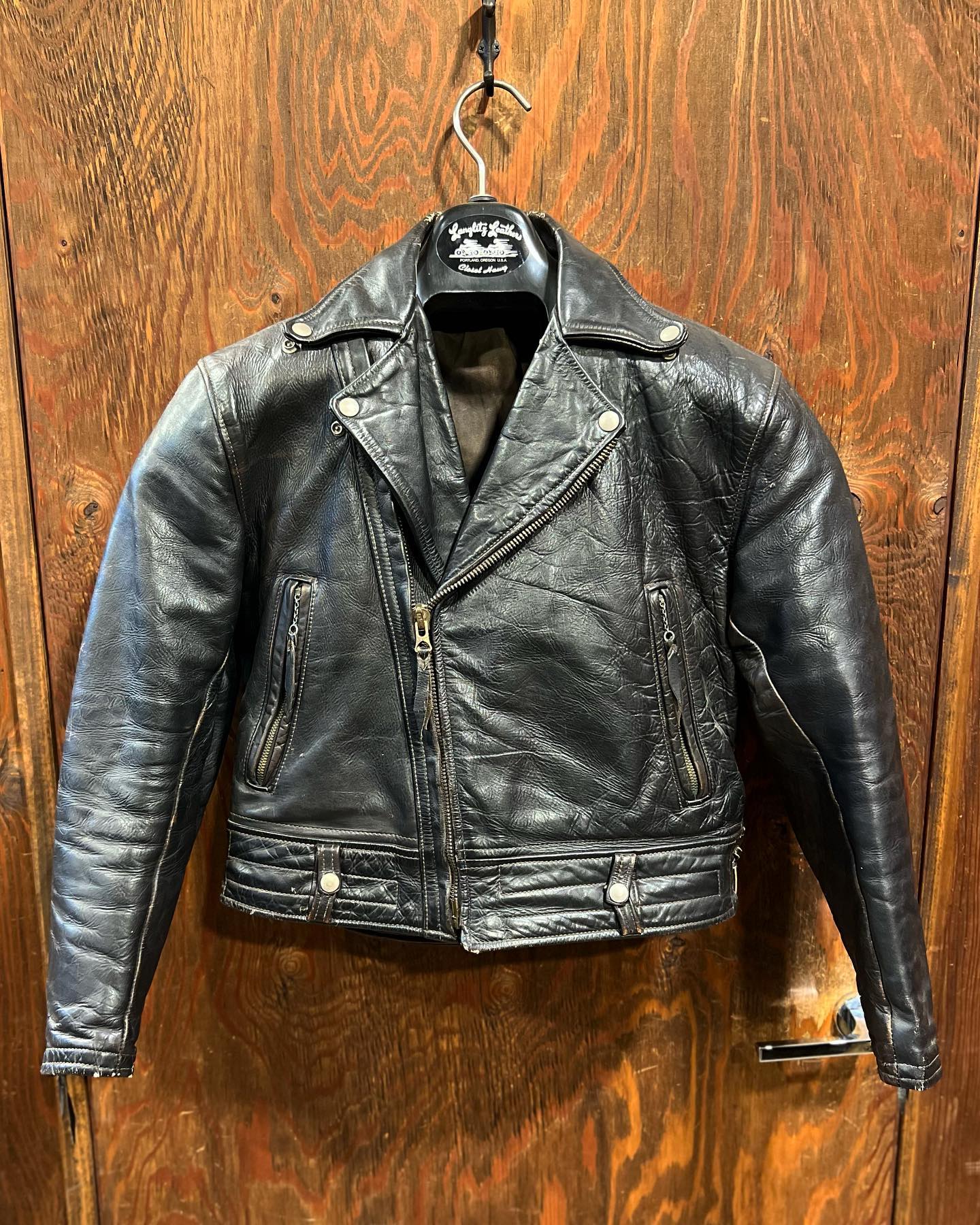 Langlitz Leathers Columbia jacket at Wesco Japan