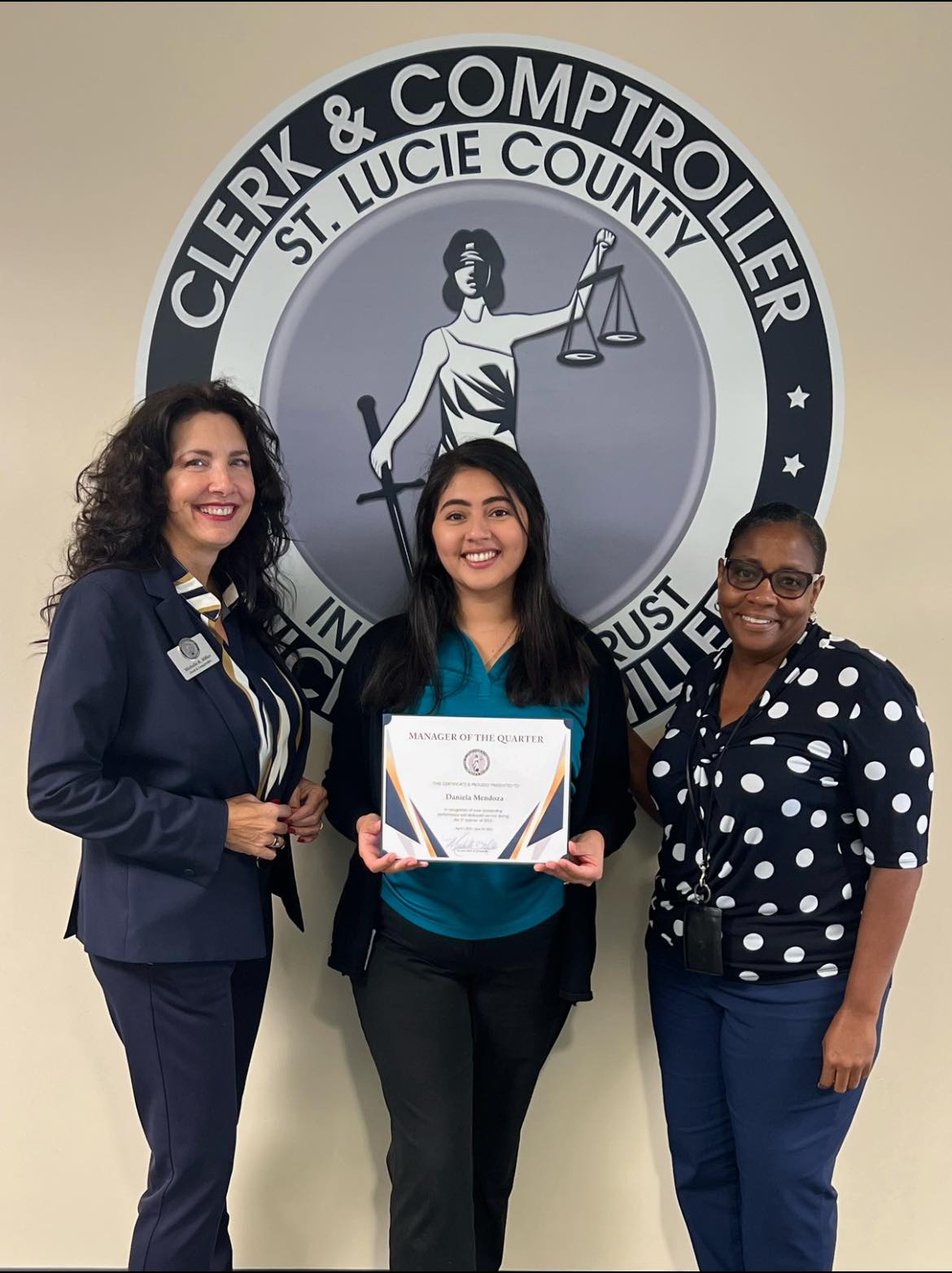🎉🥳... - Michelle R. Miller, St. Lucie Clerk & Comptroller