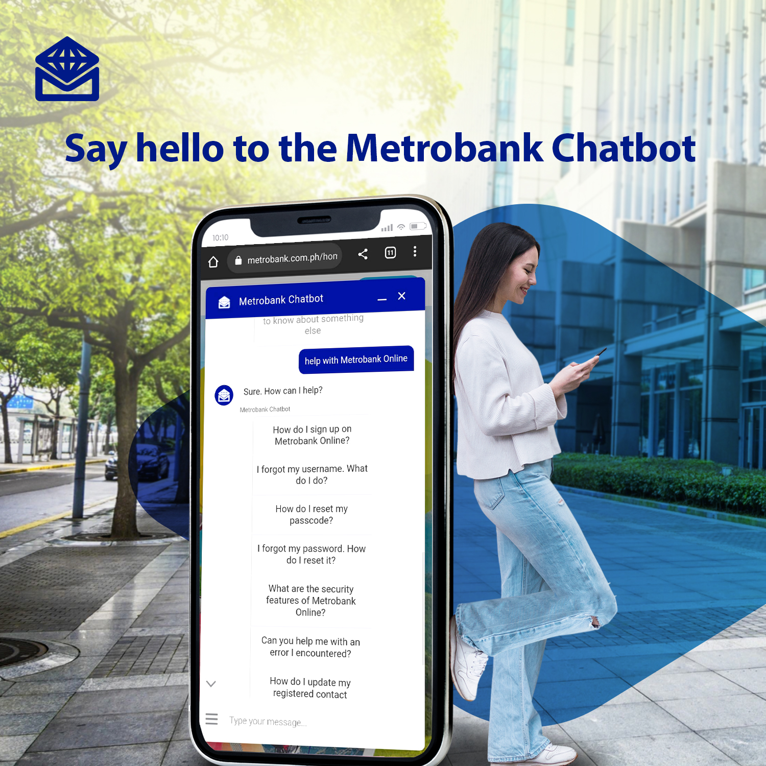 Metrobank - Get the help you need fast. Our chatbot can answer your ...