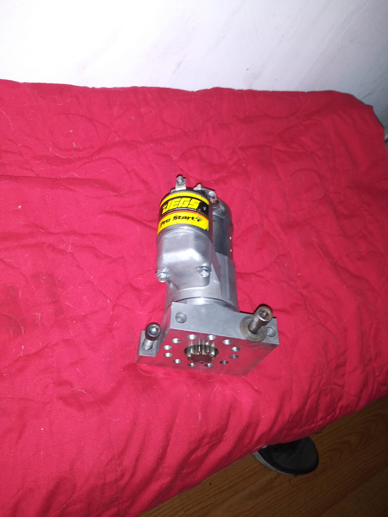 Speedmaster - Chevy SBC 350 BBC 454 10 153T 11 168T Mini High-Torque 4HP Starter [Red