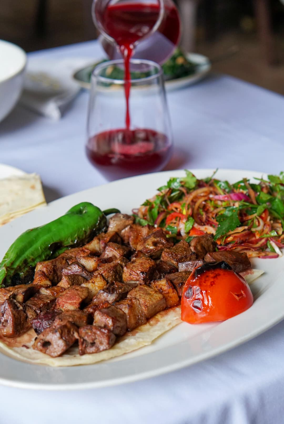 Kalbur Et Kebap - Lokum gibi ciğer şiş Kalbur’da sizlerle...
