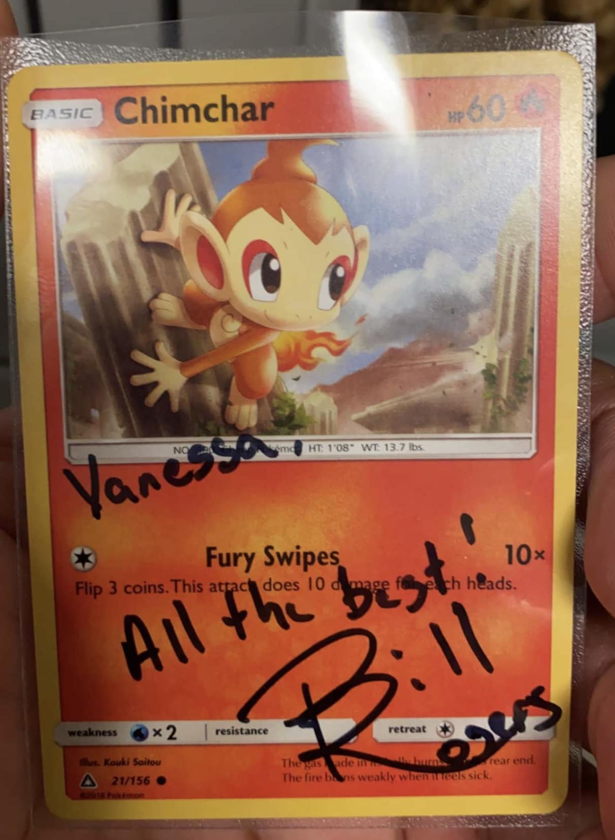 Signed Pikachu figure by Ash's voice actor