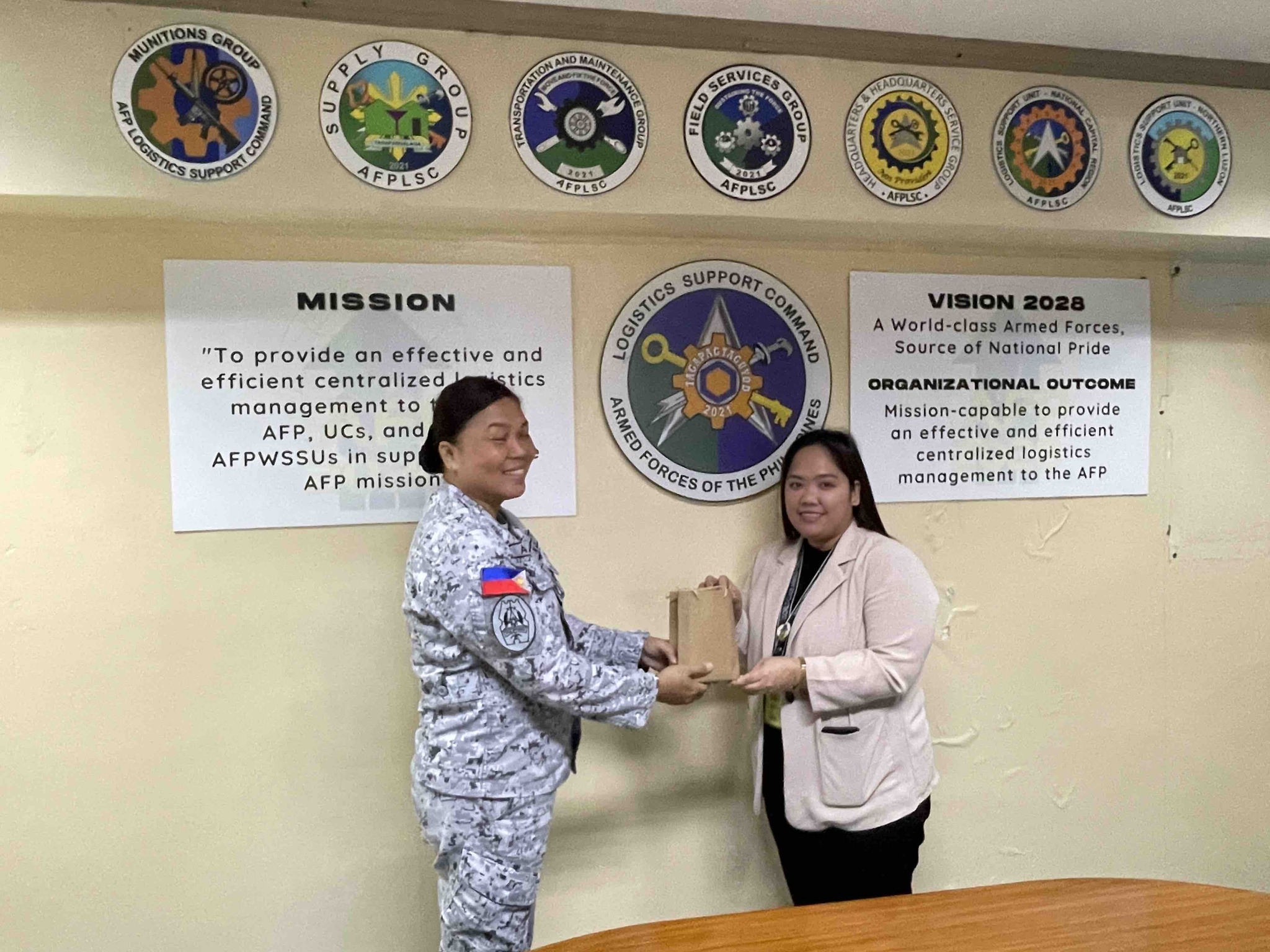 The AFPLSC (P) conducted... - AFP Logistics Support Command | Facebook
