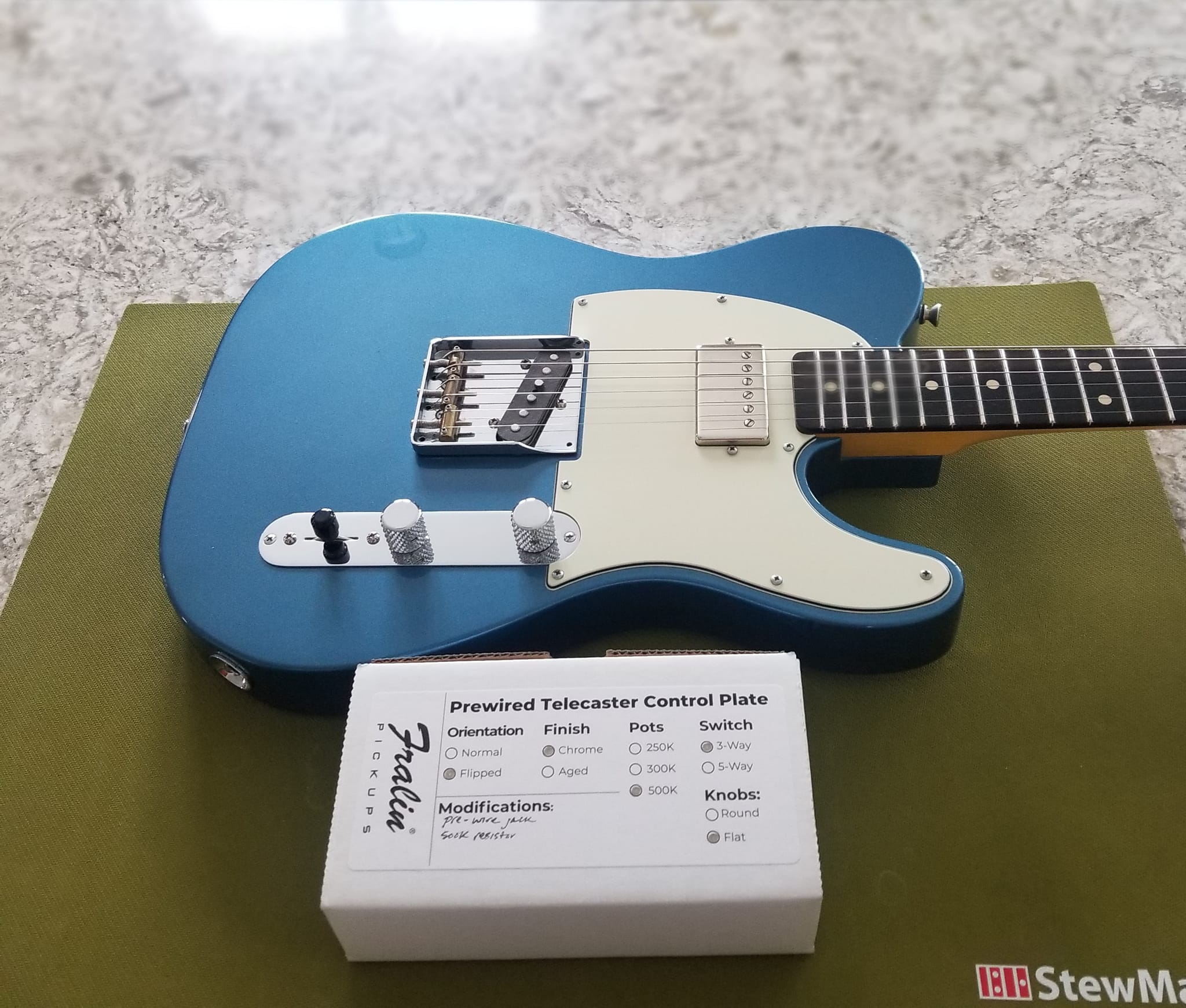 Modified 2015 American Standard Telecaster with Lindy Fralin pickups