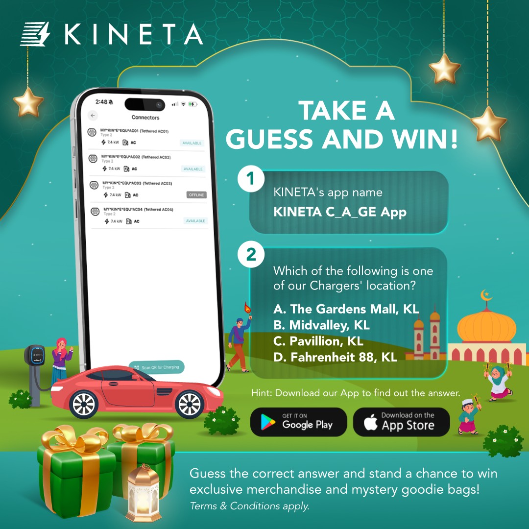 KINETA - Raya Giveaway with KINETA! 🌙 Ready for a challenge? Guess the ...