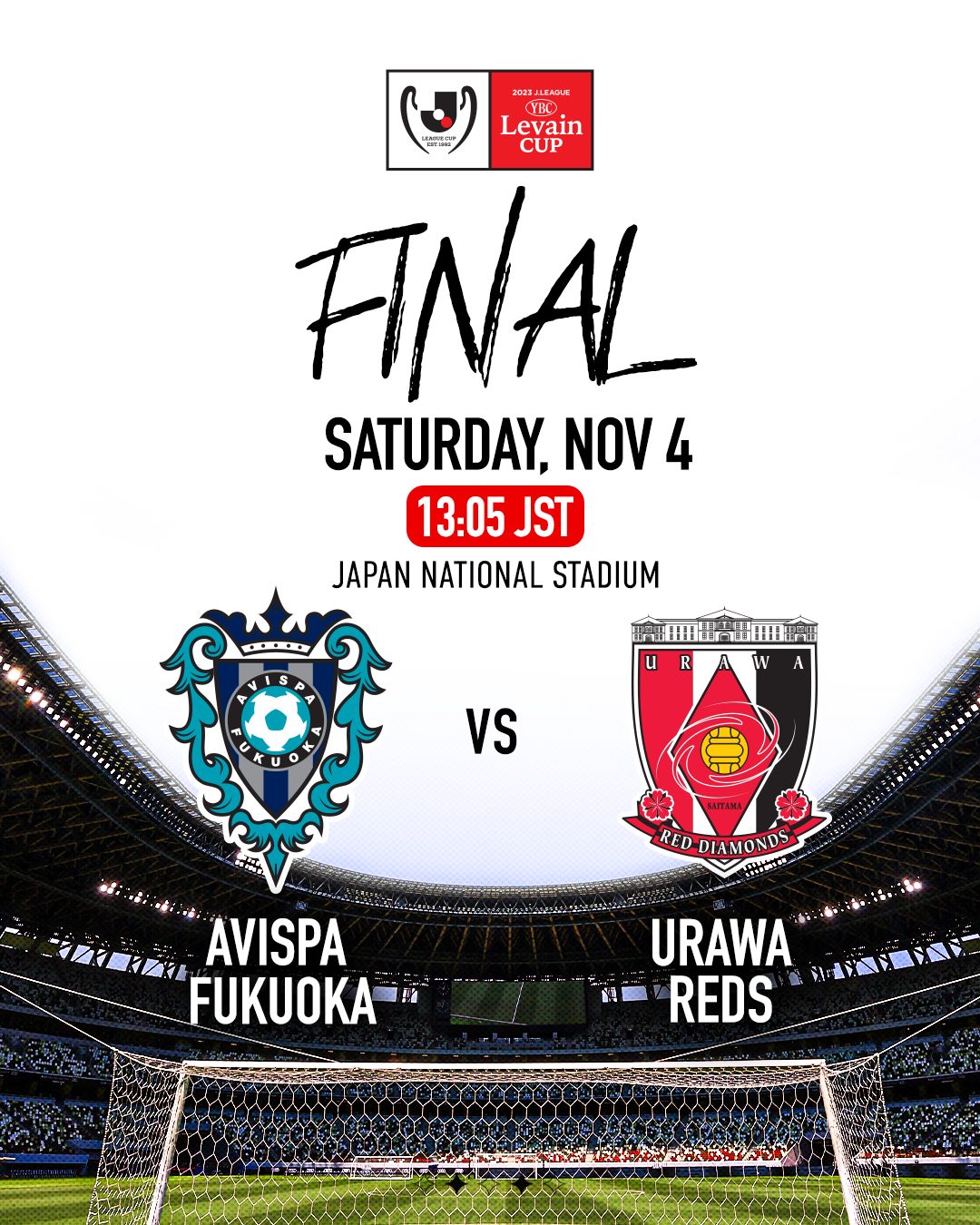 🇯🇵⚽️ The Japan National Stadium awaits these two clubs in the
