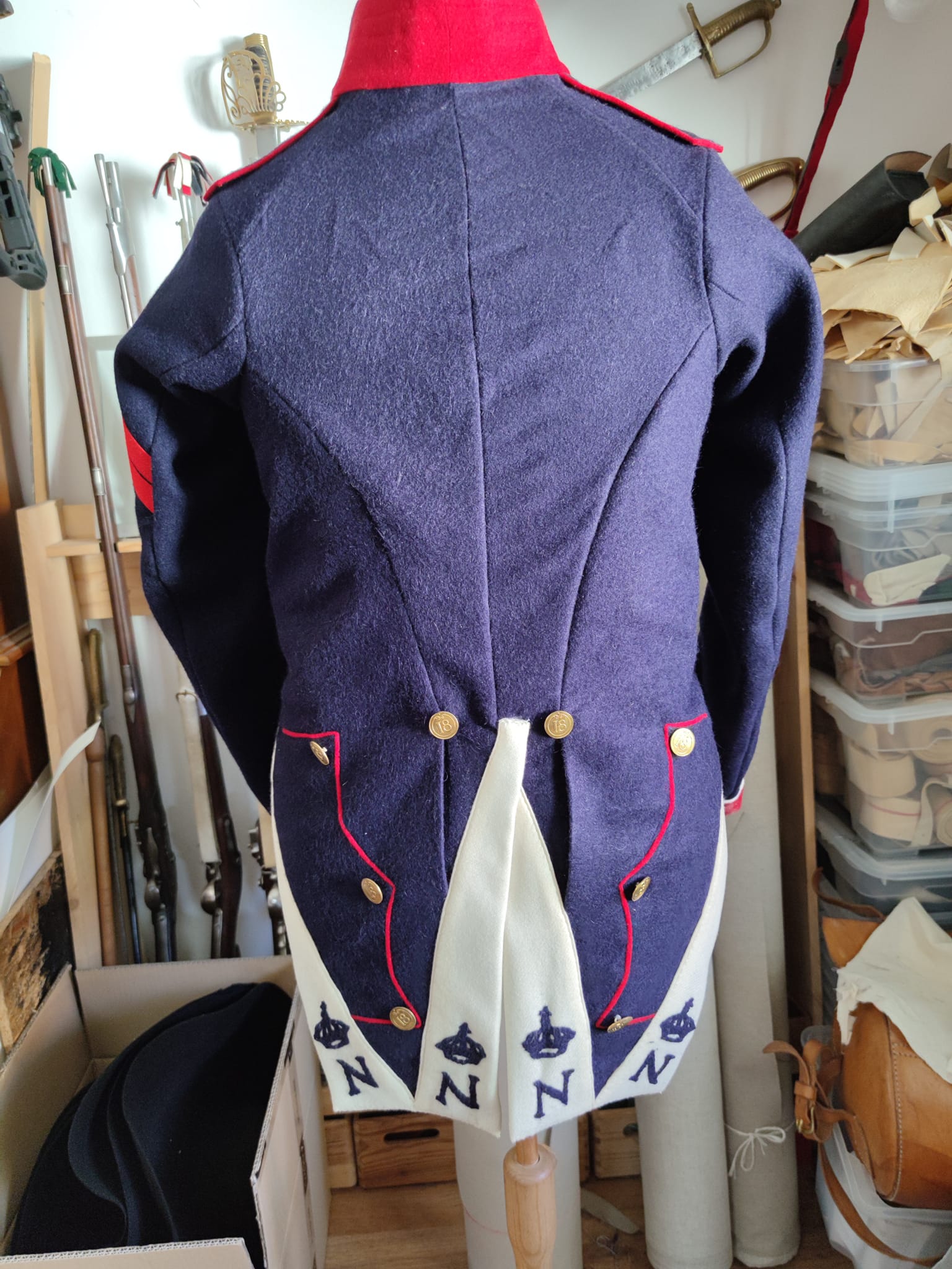 French antique gilet stitch processing ② 【公式通販】