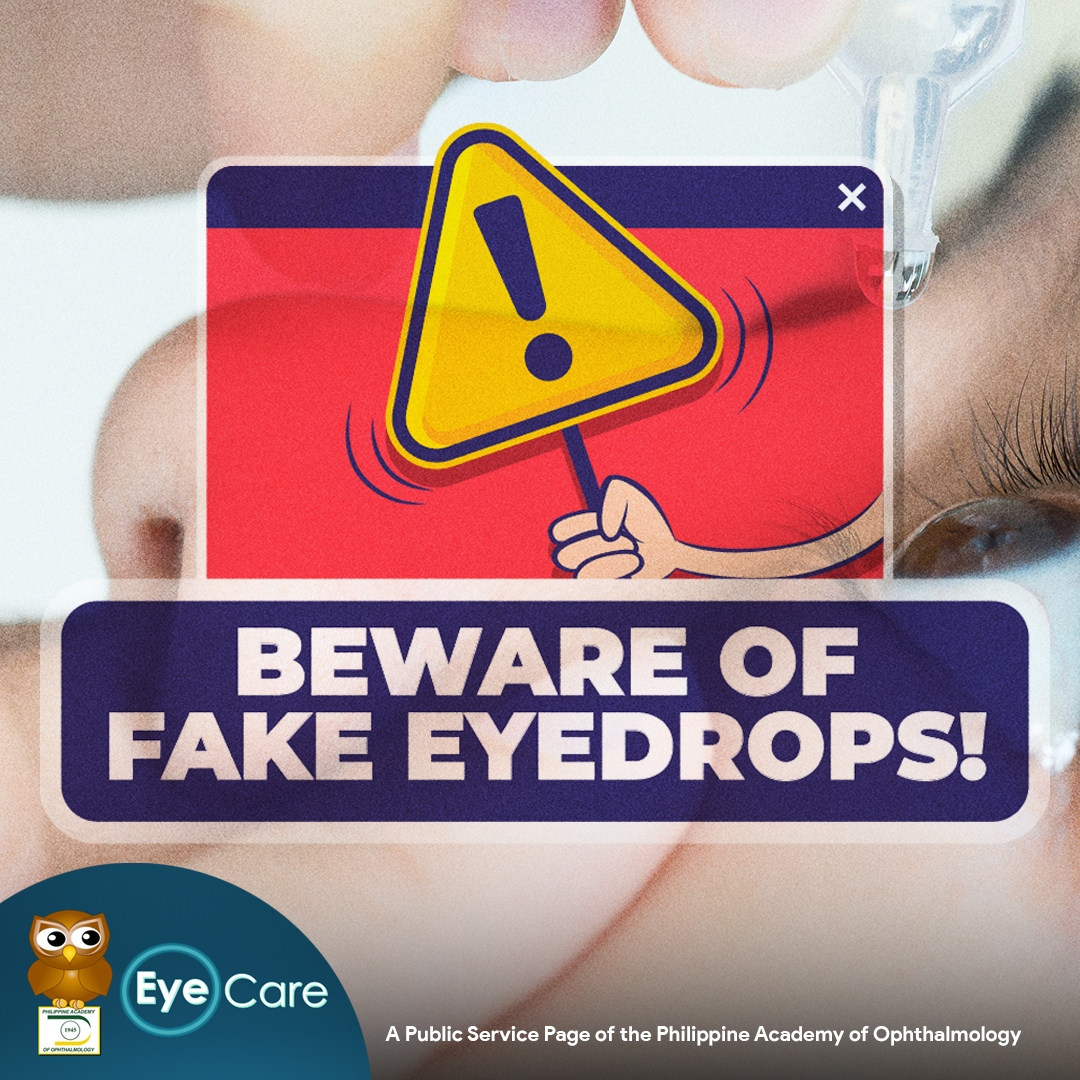 Eye Care - BEWARE OF FAKE EYEDROPS There in an increasing... | Facebook