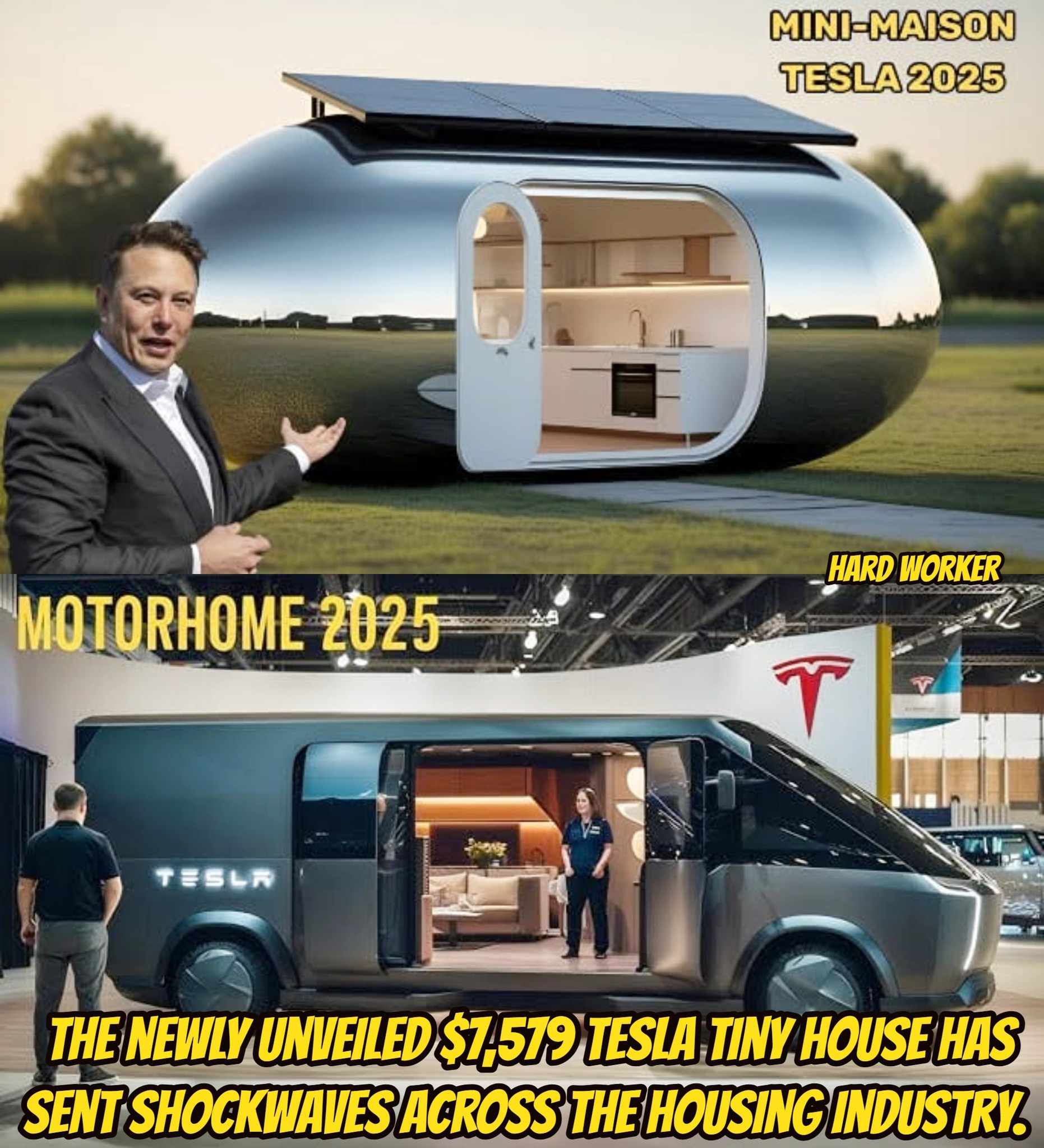 Hard - $7,579 Tesla Tiny House Revealed — No Taxes, No Land Deed ...