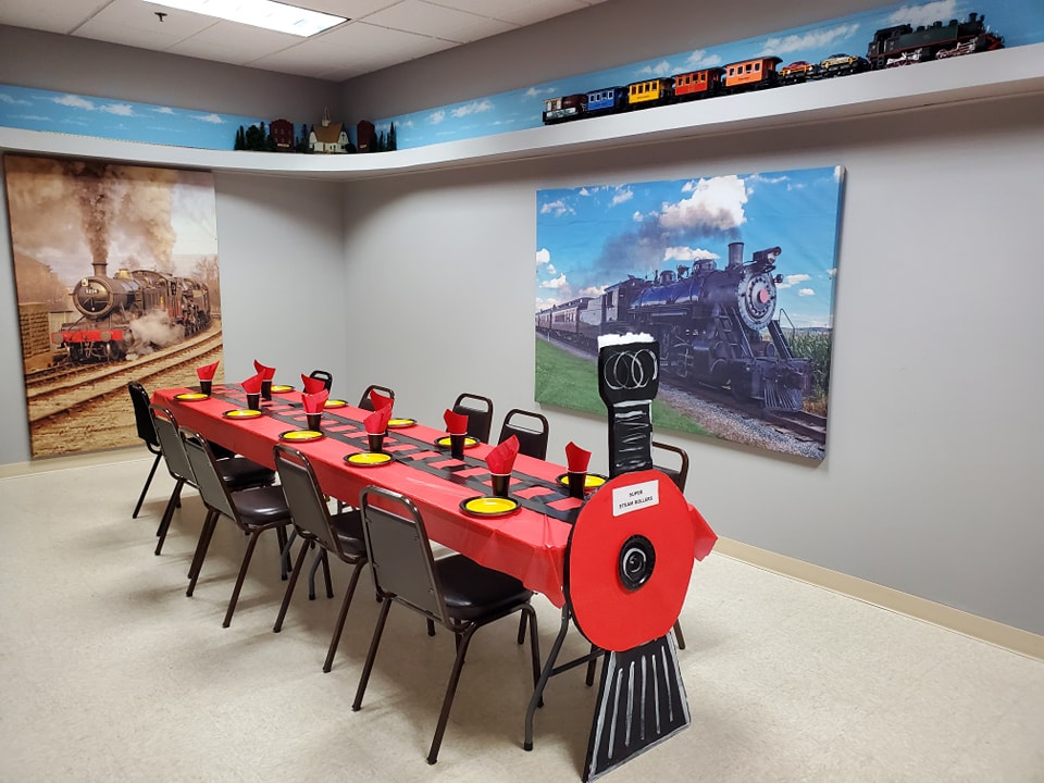 The party rooms keep... - Twin City Model Railroad Museum