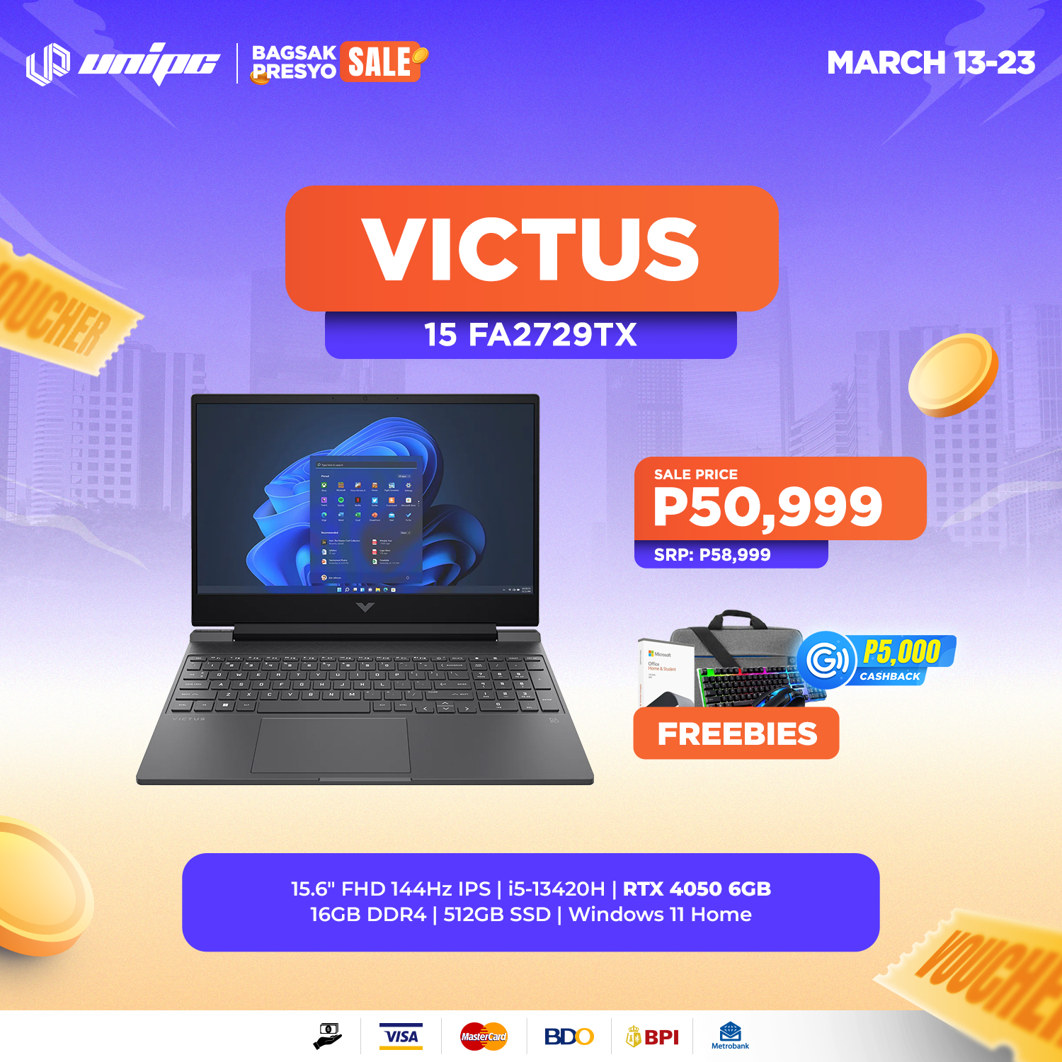UniPC - Panalo sa freebies ang HP Victus 29TX! May free MS Office na ...