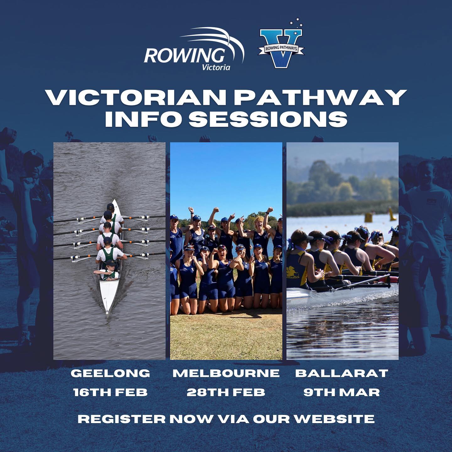 Victorian Pathway Program - Rowing | Melbourne VIC