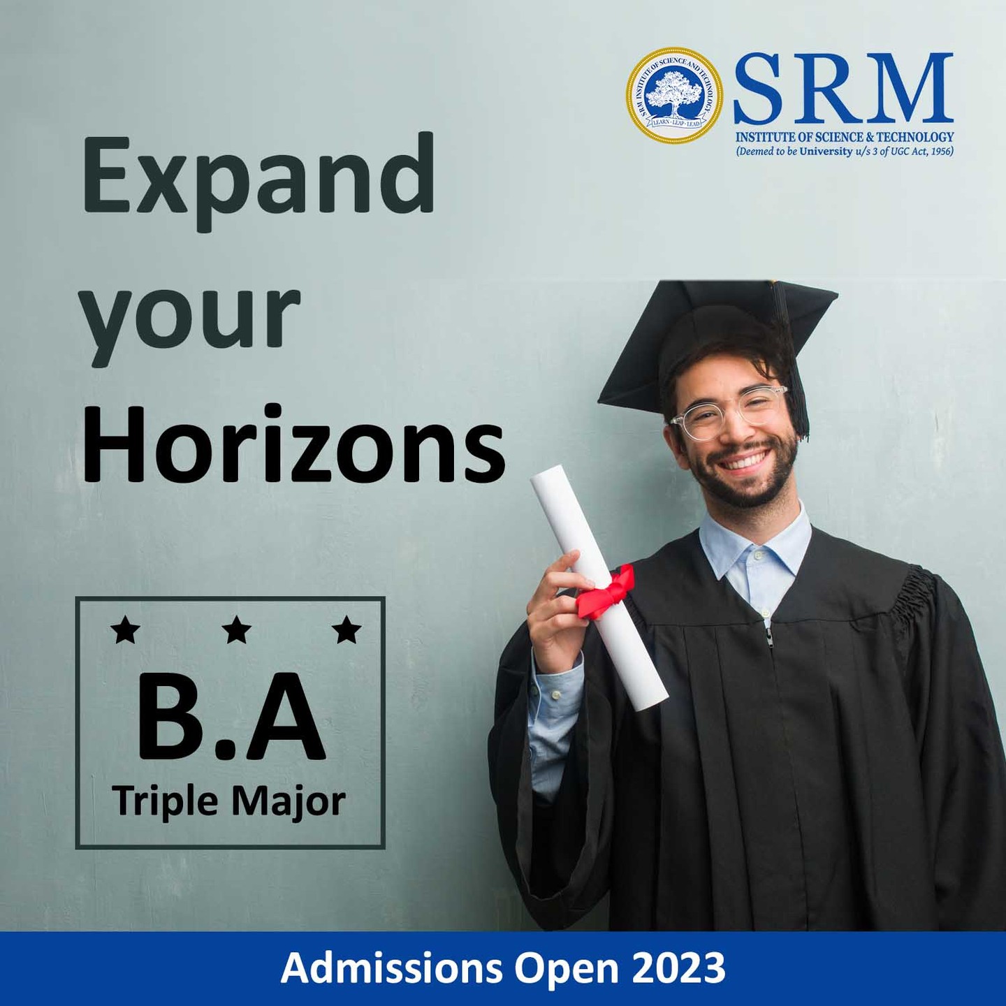 SRM - Unlock a world of diverse knowledge with a BA Triple Major ...