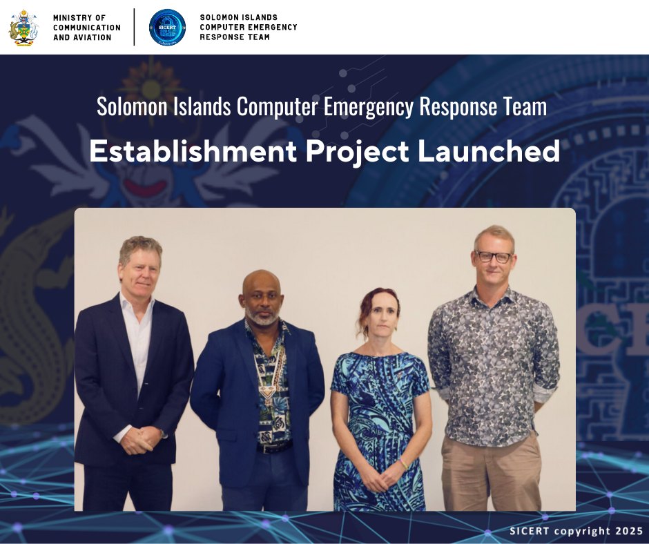 Ministry - 🚨 **New Era of Cybersecurity in the Solomon Islands!** 🚨 The ...