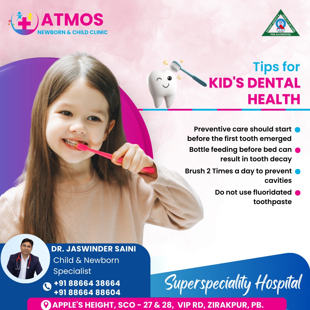 Atmos - 🦷 Tips for Kid’s Dental Health! 🦷 Healthy teeth start with ...