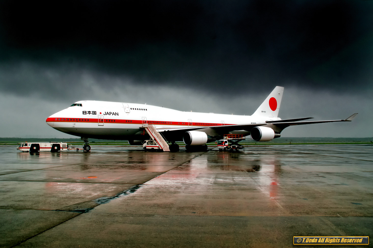 Boeing 747 No.14 (Here's a picture of me.) 2007.8.4 Chitose