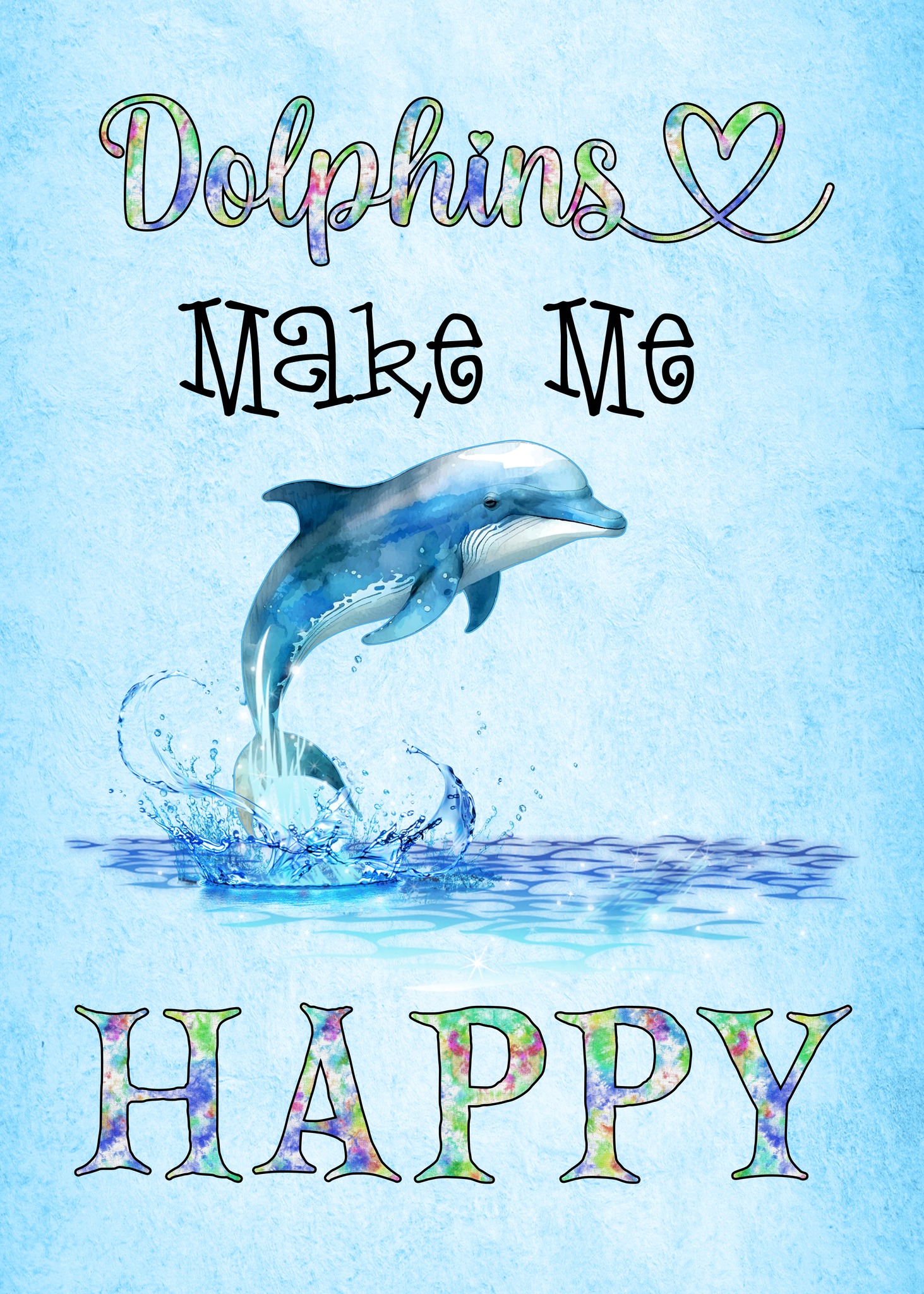 Happy Dolphin ♥ so cute ^^