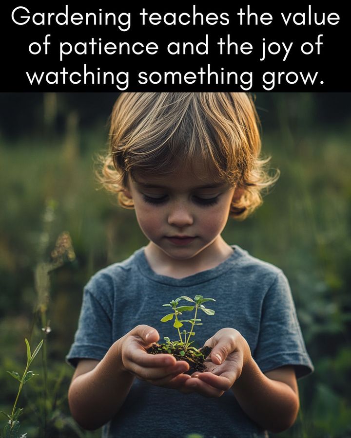 The Practical - There's a profound joy in gardening with kids; it’s not ...