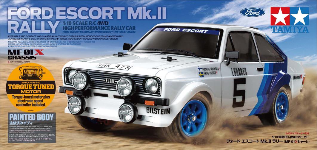 1993 Tamiya Ford Escort RS Cosworth (58112) The very first Drive