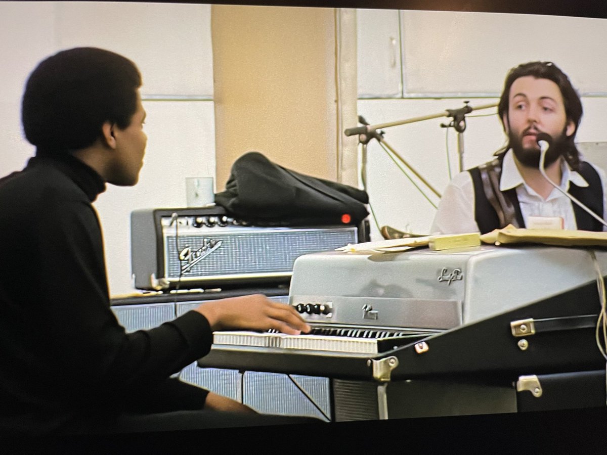 In 1969, Billy Preston joined The Beatles for 'Get Back', their