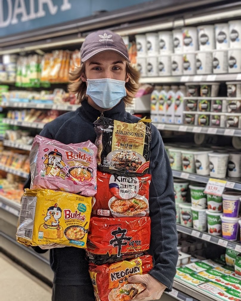 かす Buldak noodles restocked 🍝 Also few new products in store