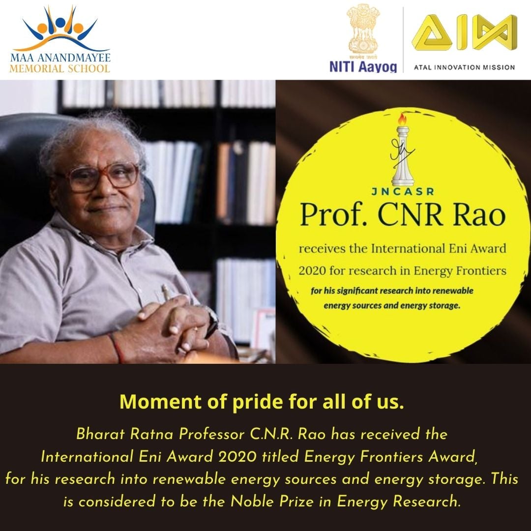 Atal Tinkering Lab at MAMS - ATL MAMS - Congratulations Bharat Ratna ...