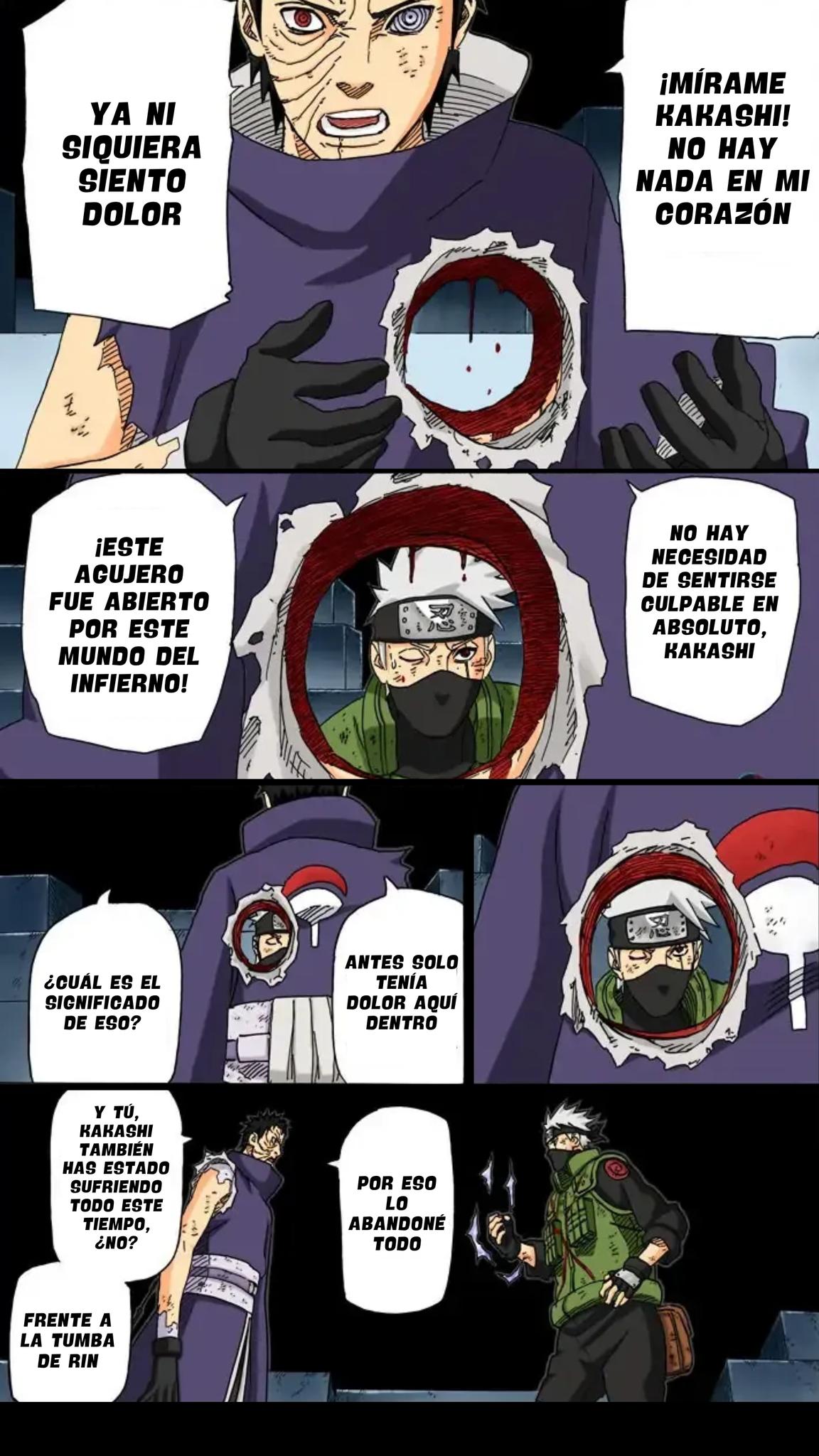Mememo - 💥Obito ya no siente dolor en su corazón🌀 🍃Sus razones para ...