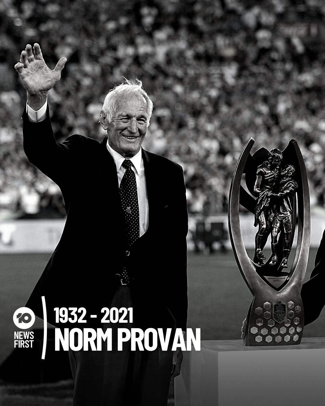 10 News First - NRL COMMUNITY MOURNS LEGEND St George...